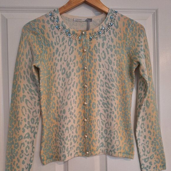 Classiques Entier Long Sleeve Button Down  Cardigan size s/p - Picture 1 of 6